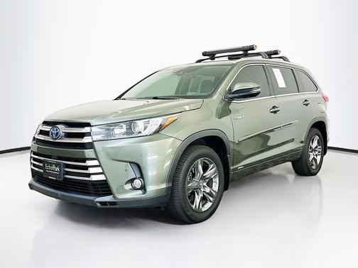Alumina Jade Metallic 2017 Toyota Highlander Hybrid Platinum