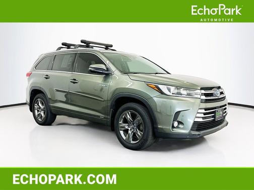 Alumina Jade Metallic 2017 Toyota Highlander Hybrid Platinum
