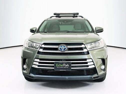 Alumina Jade Metallic 2017 Toyota Highlander Hybrid Platinum