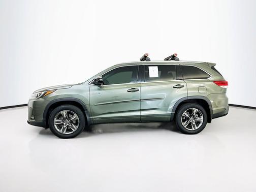 Alumina Jade Metallic 2017 Toyota Highlander Hybrid Platinum