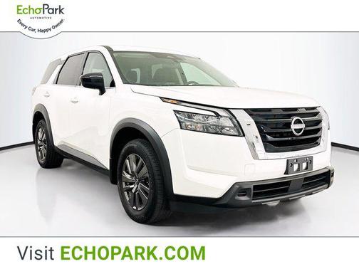 Glacier White 2023 Nissan Pathfinder S 4WD
