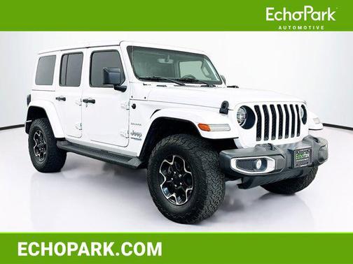 Bright White Clearcoat 2021 Jeep Wrangler Unlimited 4xe Sahara