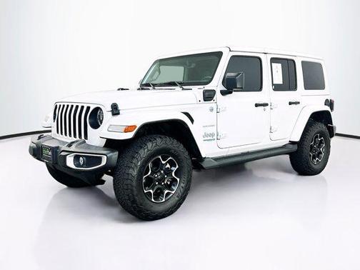 Bright White Clearcoat 2021 Jeep Wrangler Unlimited 4xe Sahara