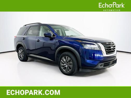 Deep Ocean Blue Pearl 2025 Nissan Pathfinder SV 4WD
