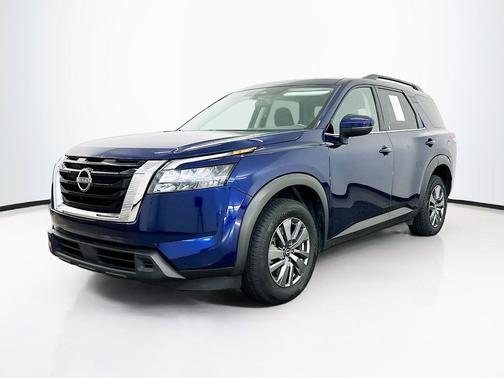 Deep Ocean Blue Pearl 2025 Nissan Pathfinder SV 4WD