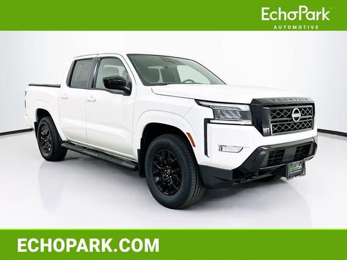 Glacier White 2023 Nissan Frontier SV