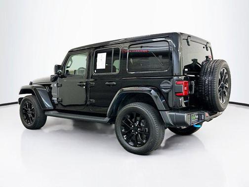 Black Clearcoat 2023 Jeep Wrangler 4xe Sahara