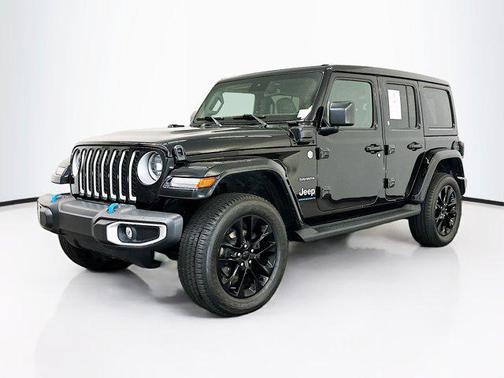 Black Clearcoat 2023 Jeep Wrangler 4xe Sahara