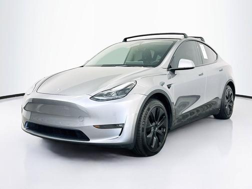 Stealth Grey 2025 Tesla Model Y Long Range Dual Motor All-Wheel Drive