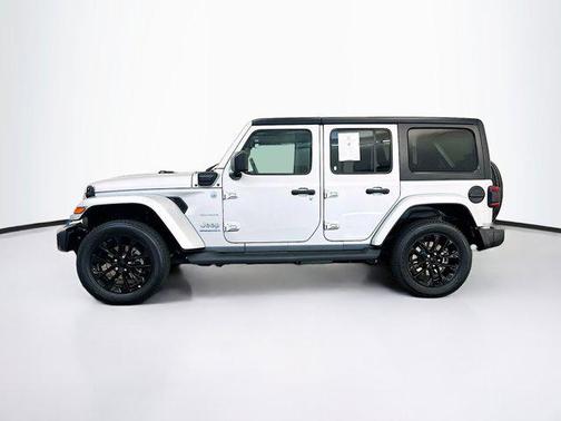 Silver Zynith Clearcoat 2023 Jeep Wrangler 4xe Sahara