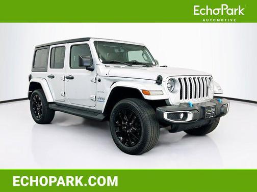 Silver Zynith Clearcoat 2023 Jeep Wrangler 4xe Sahara