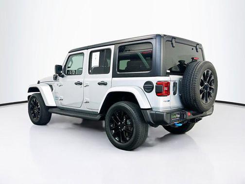 Silver Zynith Clearcoat 2023 Jeep Wrangler 4xe Sahara