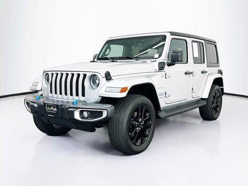 Silver Zynith Clearcoat 2023 Jeep Wrangler 4xe Sahara