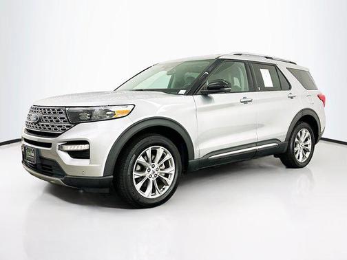 Iconic Silver Metallic 2021 Ford Explorer Limited