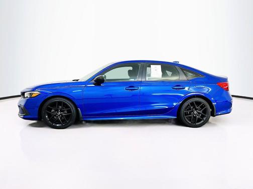 Aegean Blue Metallic 2024 Honda Civic Sport