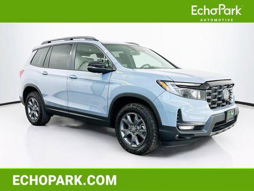 Sonic Gray Pearl 2024 Honda Passport AWD TrailSport