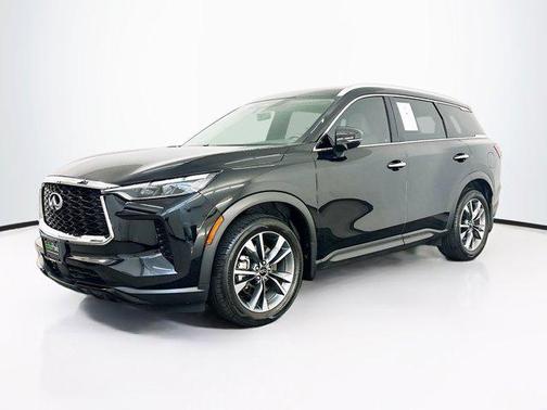 Mineral Black 2023 INFINITI QX60 Luxe