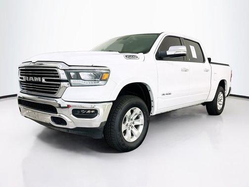 Bright White Clearcoat 2021 RAM 1500 Laramie