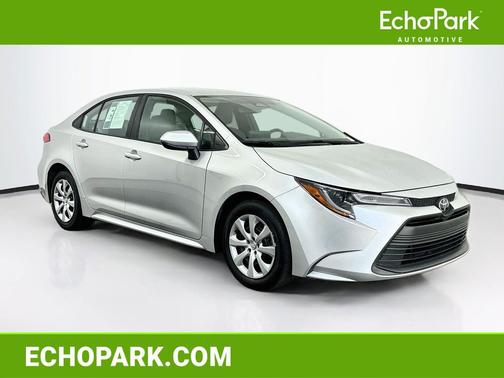 Classic Silver Metallic 2025 Toyota Corolla LE