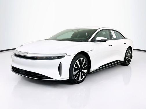 Stellar White Metallic 2024 Lucid Air Touring