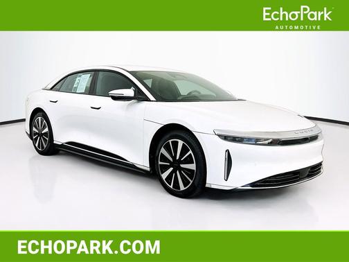 Stellar White Metallic 2024 Lucid Air Touring
