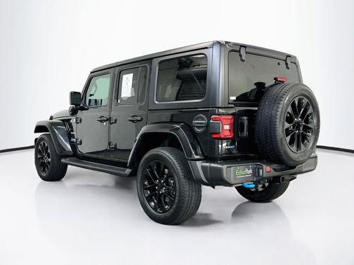 Black Clearcoat 2023 Jeep Wrangler 4xe Sahara