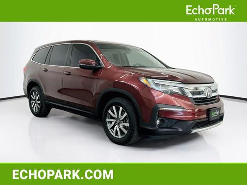 Maroon 2019 Honda Pilot EX-L