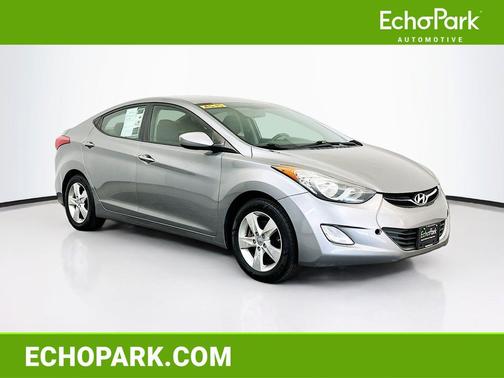 Titanium Gray Metallic 2012 Hyundai ELANTRA GLS