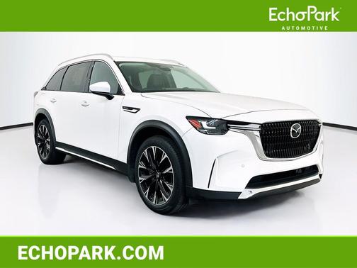 Rhodium White Premium 2024 Mazda CX-90 PHEV Premium