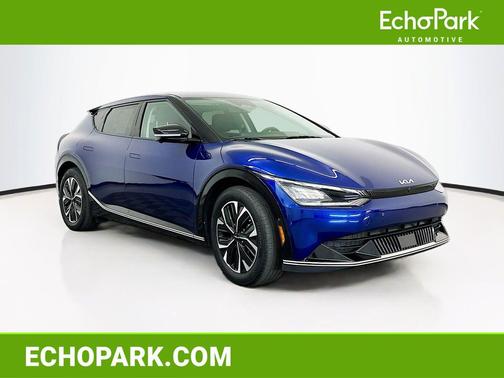 Yacht Blue 2024 Kia EV6 Wind
