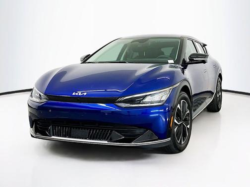Yacht Blue 2024 Kia EV6 Wind