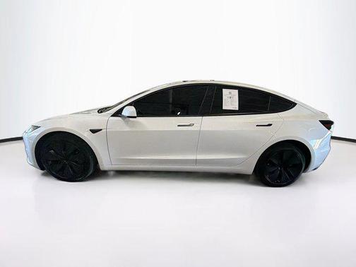 Pearl White Multi-Coat 2025 Tesla Model 3 Long Range