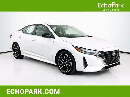 Aspen White Tricoat 2024 Nissan Sentra SR