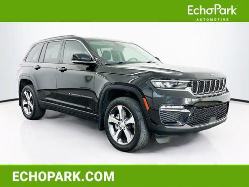 Diamond Black Crystal Pearlcoat 2022 Jeep Grand Cherokee 4xe Base