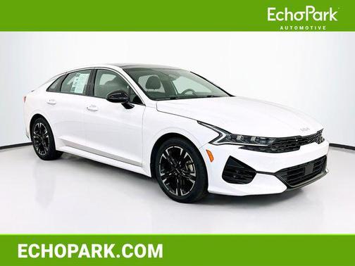 Glacial White Pearl 2023 Kia K5 GT-Line