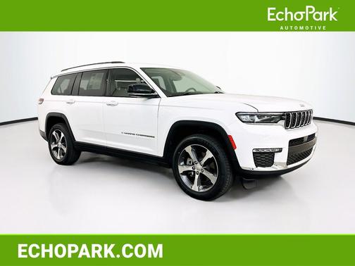 Bright White Clearcoat 2023 Jeep Grand Cherokee L Limited