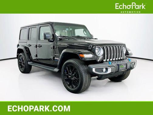 Black Clearcoat 2023 Jeep Wrangler 4xe Sahara