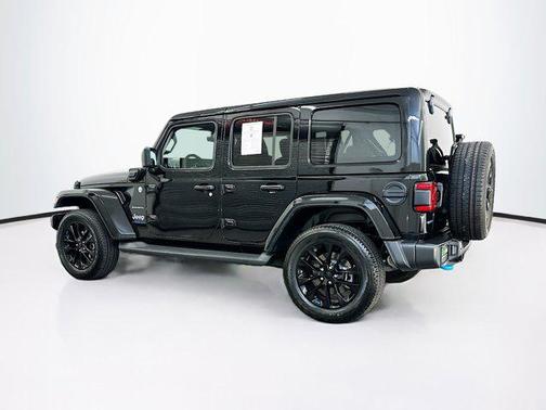 Black Clearcoat 2023 Jeep Wrangler 4xe Sahara