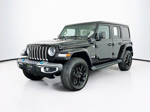 Black Clearcoat 2023 Jeep Wrangler 4xe Sahara