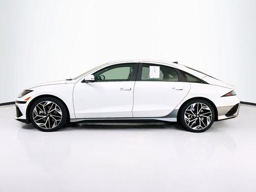 Serenity White 2023 Hyundai IONIQ 6 SEL