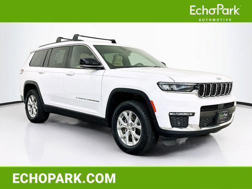 Bright White Clearcoat 2023 Jeep Grand Cherokee L Limited