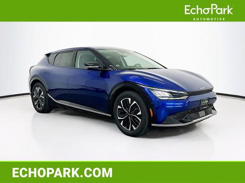Yacht Blue 2024 Kia EV6 Wind
