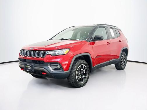 Red Hot Pearlcoat 2025 Jeep Compass Trailhawk