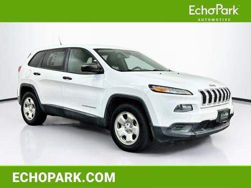 Bright White Clearcoat 2014 Jeep Cherokee Sport