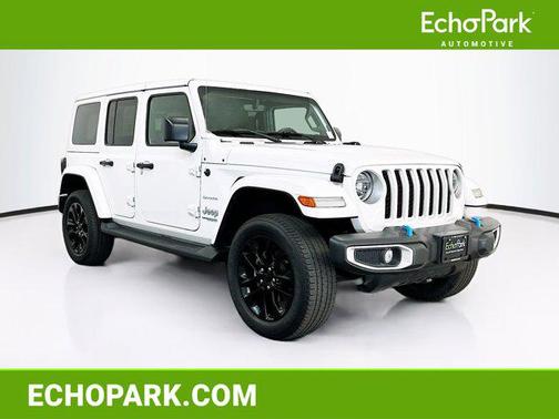 Bright White Clearcoat 2022 Jeep Wrangler Unlimited 4xe Sahara