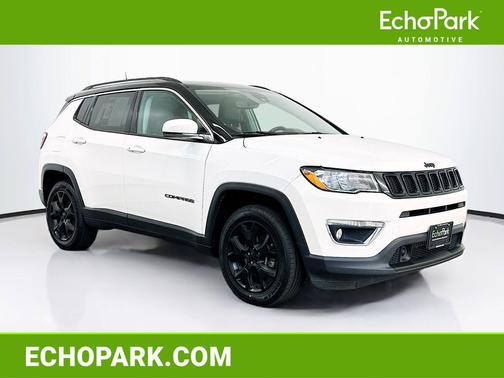White Clearcoat 2021 Jeep Compass Limited