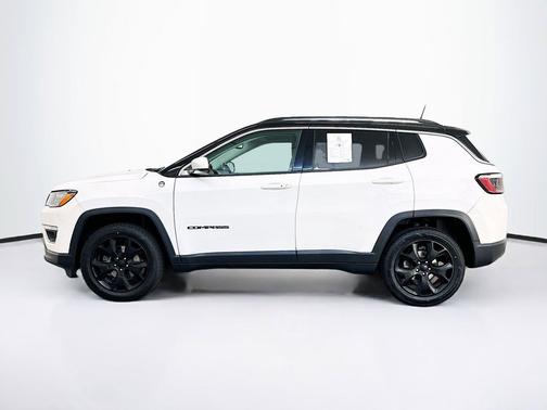 White Clearcoat 2021 Jeep Compass Limited