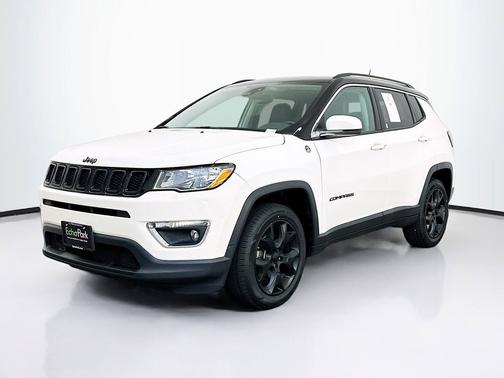White Clearcoat 2021 Jeep Compass Limited