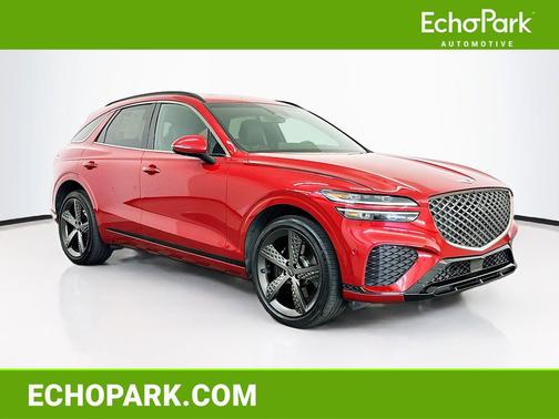 Mauna Red 2025 Genesis GV70 3.5T AWD Sport