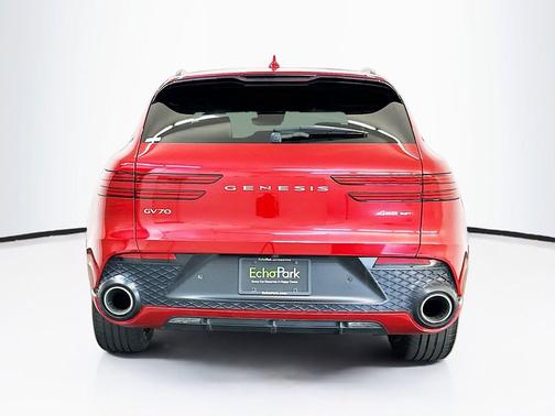 Mauna Red 2025 Genesis GV70 3.5T AWD Sport
